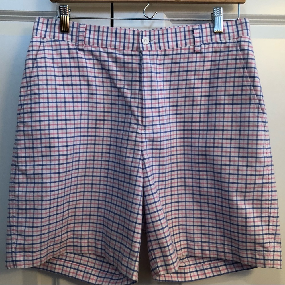 Flat front shorts
